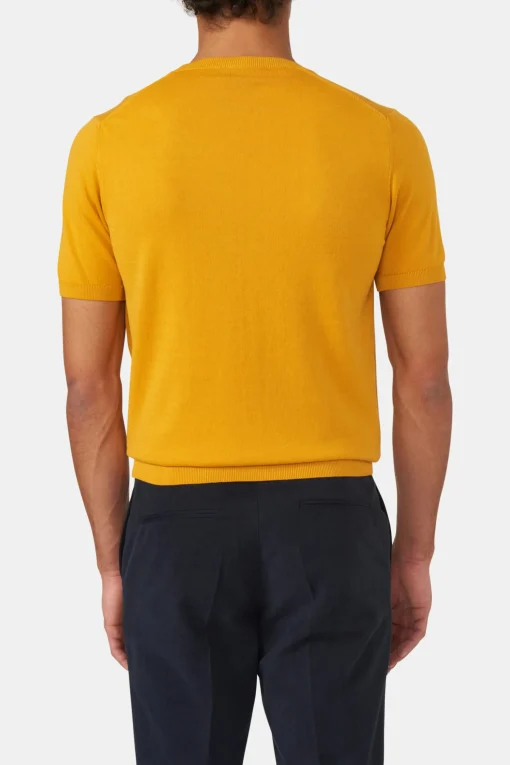 Slim Fit Fine Knitted T-shirt