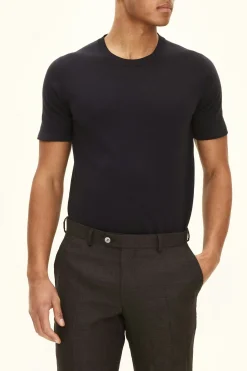 Slim Fit Fine Knitted T-shirt