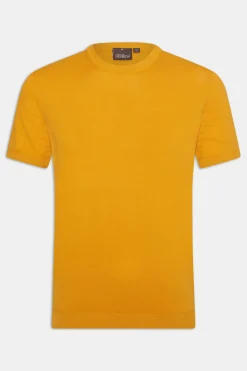 Slim Fit Fine Knitted T-shirt