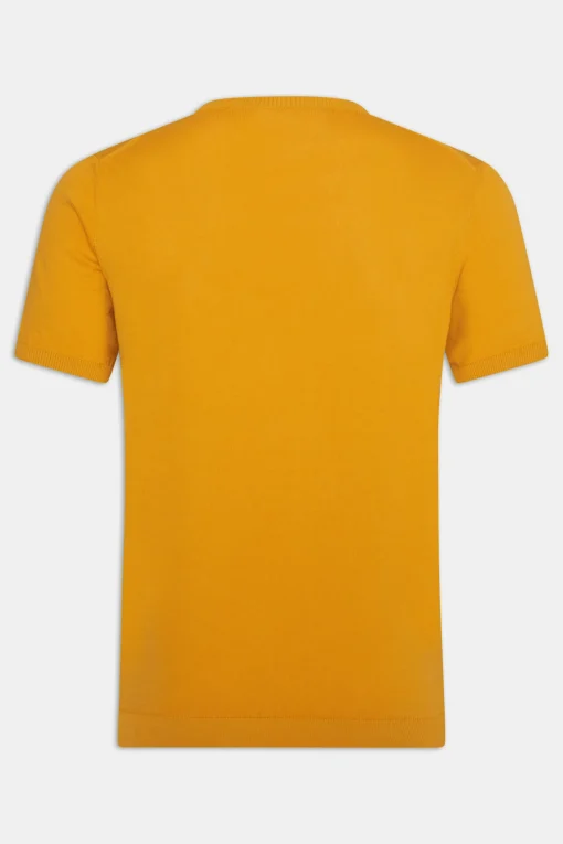 Slim Fit Fine Knitted T-shirt