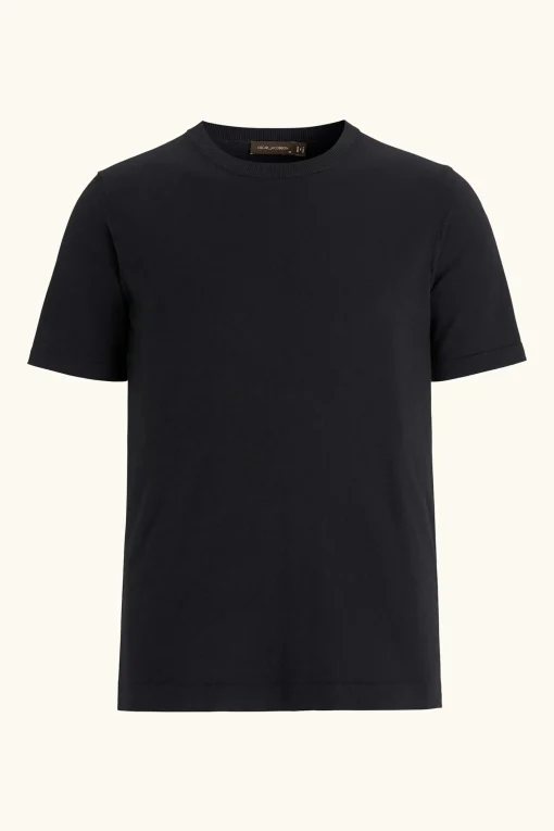Slim Fit Fine Knitted T-shirt