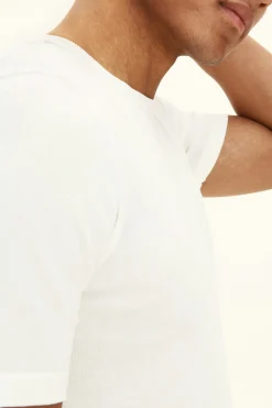 Slim Fit Fine Knitted T-shirt