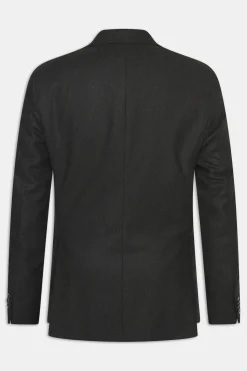Slim Fit Flannel Blazer