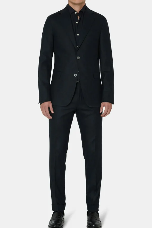 Slim Fit Flannel Suit