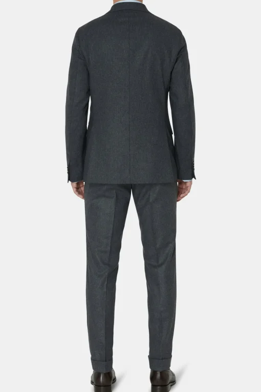 Slim Fit Flannel Suit