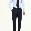 Slim Fit Flannel Trousers