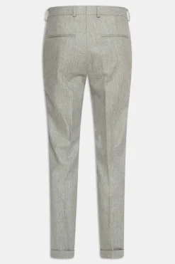 Slim Fit Flannel Trousers