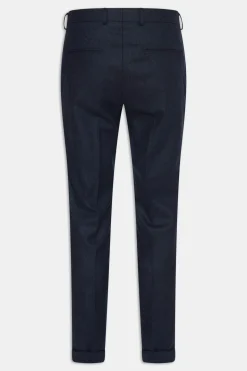 Slim Fit Flannel Trousers