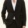 Slim Fit Linen Blazer