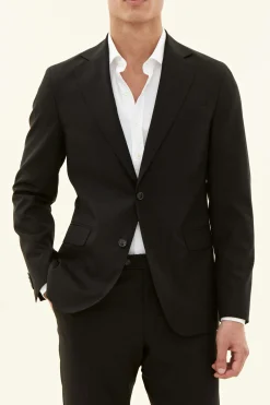 Slim Fit Linen Blazer