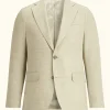Slim Fit Linen Blazer