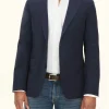 Slim Fit Linen Blazer