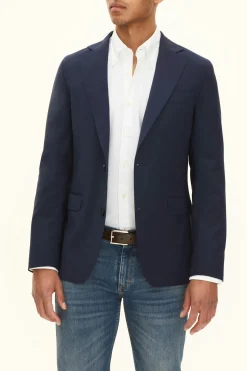 Slim Fit Linen Blazer