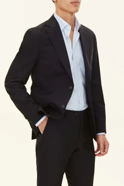 Slim Fit Linen Blazer