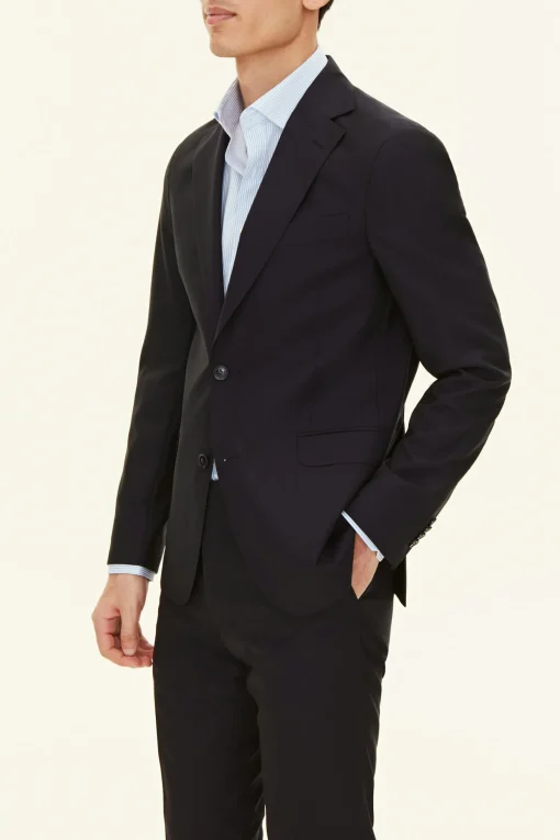 Slim Fit Linen Blazer