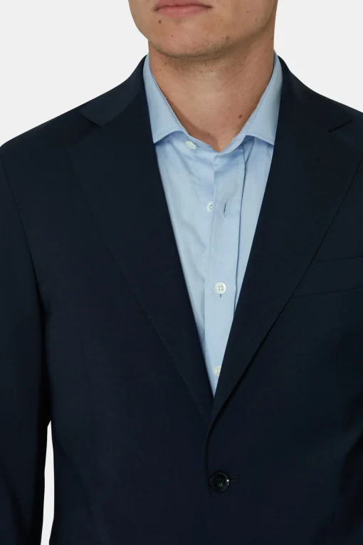 Slim Fit Linen Blazer