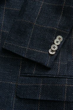 Slim Fit Linen Blazer