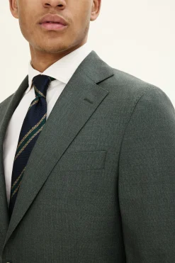 Slim Fit Linen Blazer