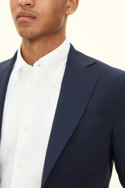 Slim Fit Linen Blazer