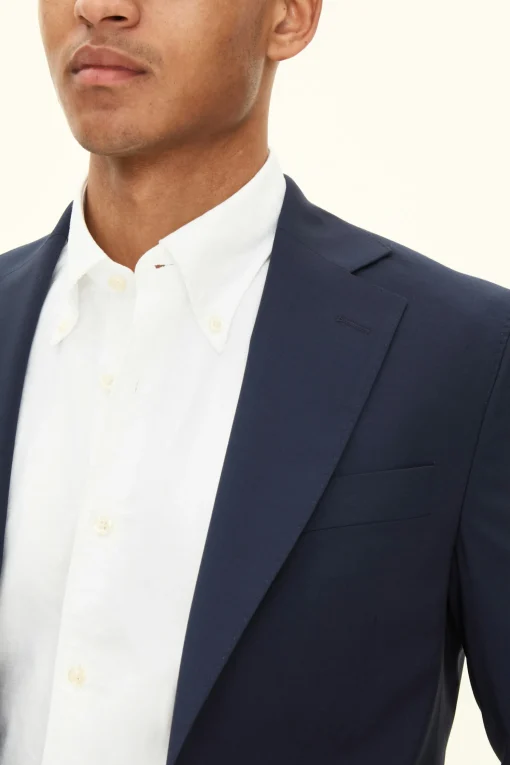 Slim Fit Linen Blazer