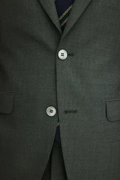 Slim Fit Linen Blazer