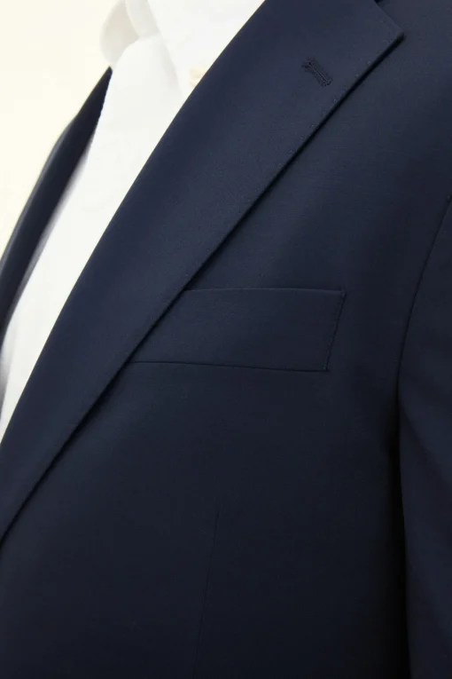Slim Fit Linen Blazer