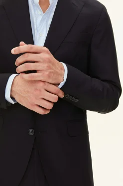 Slim Fit Linen Blazer