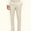 Slim Fit Linen Trousers