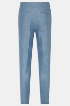 Slim Fit Linen Trousers