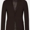 Slim Fit Microstructure Blazer