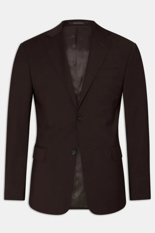 Slim Fit Microstructure Blazer