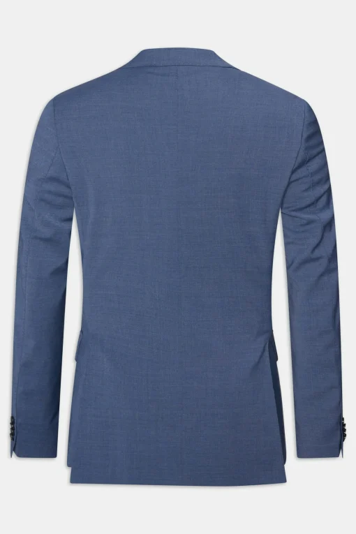 Slim Fit Microstructure Blazer