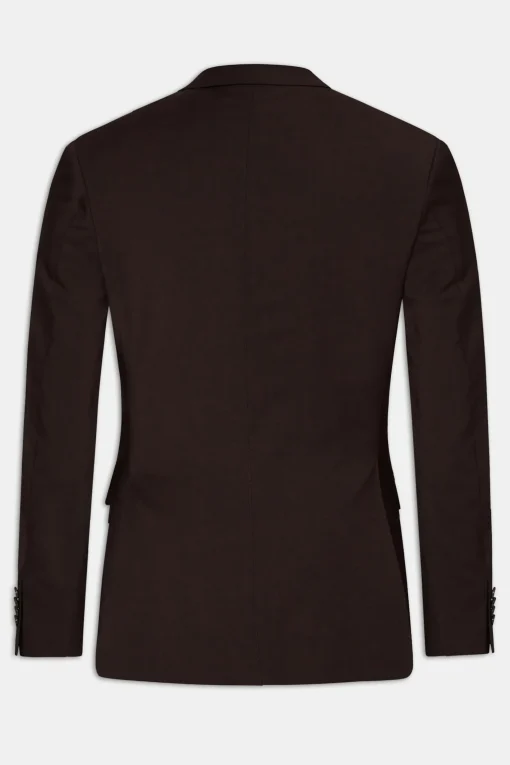 Slim Fit Microstructure Blazer