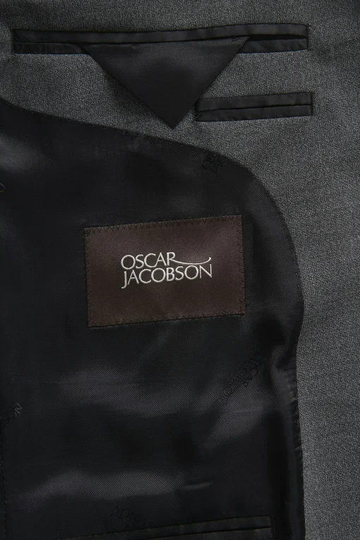 Slim Fit Microstructure Blazer