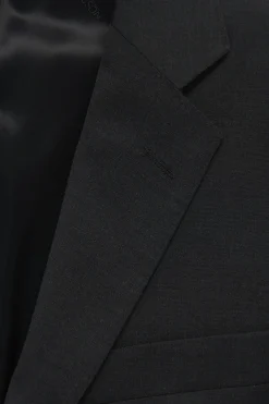Slim Fit Microstructure Blazer