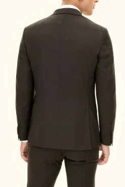 Slim Fit Microstructure Blazer
