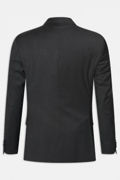 Slim Fit Microstructure Blazer