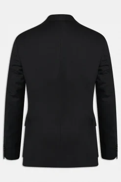 Slim Fit Microstructure Blazer