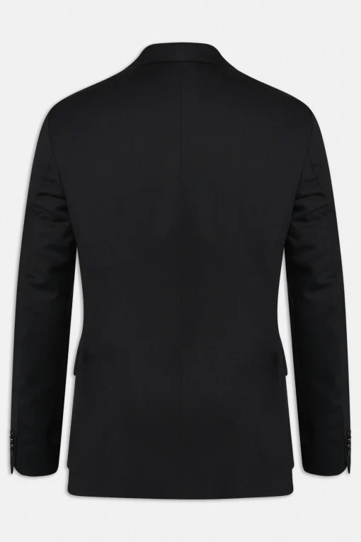 Slim Fit Microstructure Blazer