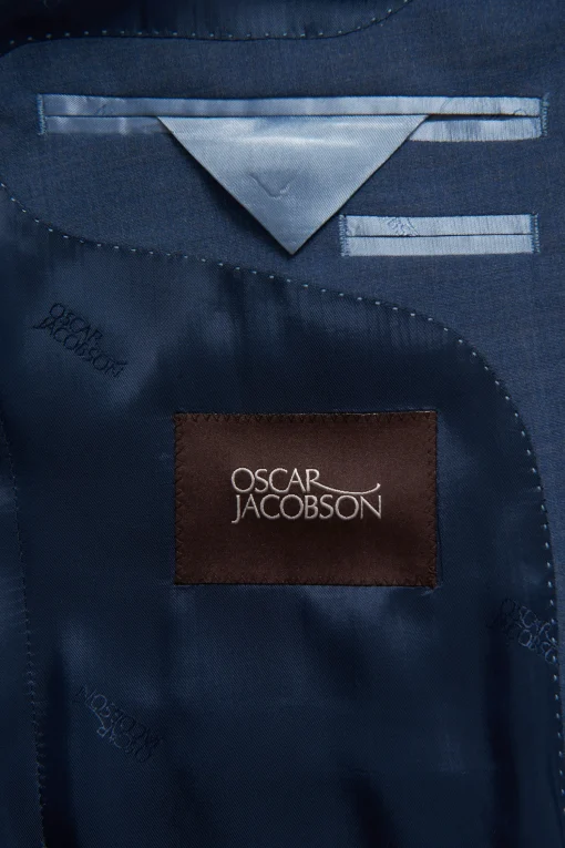 Slim Fit Microstructure Blazer