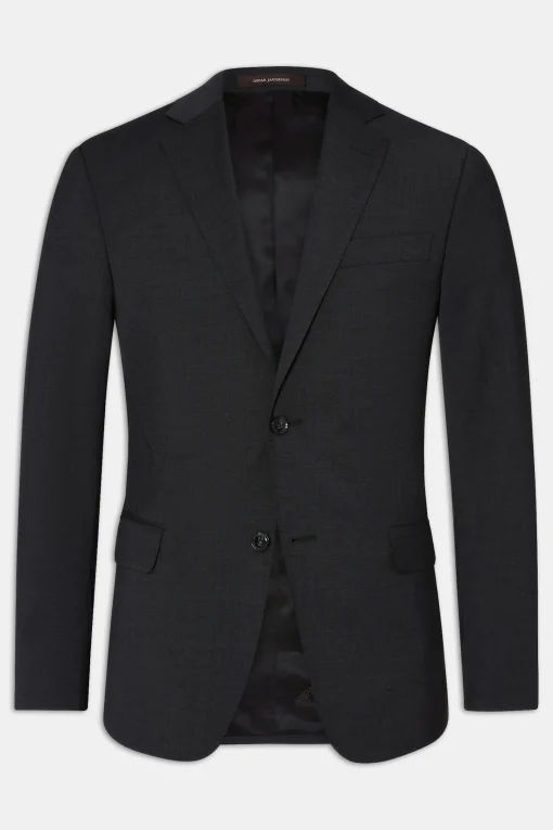 Slim Fit Microstructure Blazer