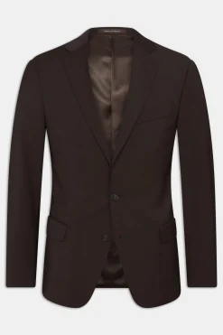 Slim Fit Microstructure Blazer