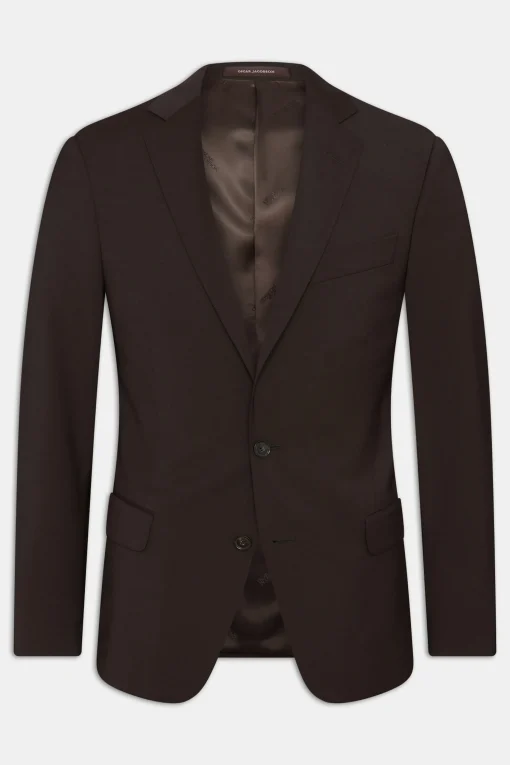 Slim Fit Microstructure Blazer