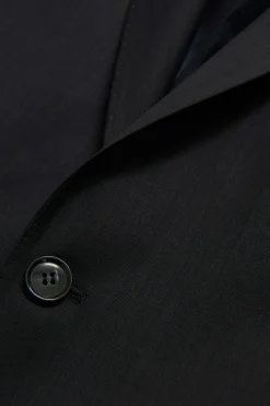Slim Fit Microstructure Blazer