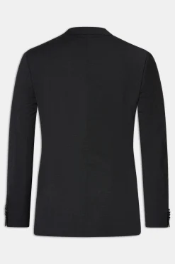 Slim Fit Microstructure Blazer