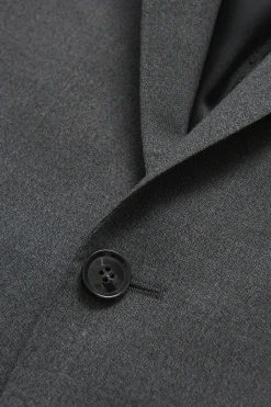 Slim Fit Microstructure Blazer