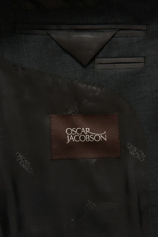 Slim Fit Microstructure Blazer