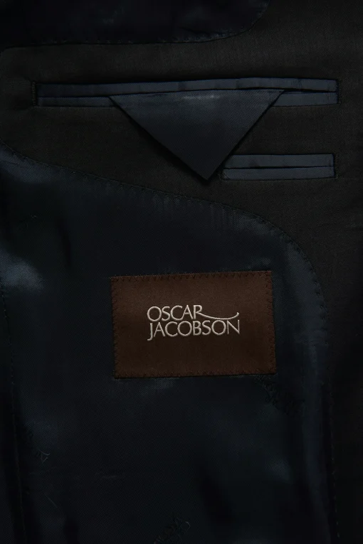 Slim Fit Microstructure Blazer