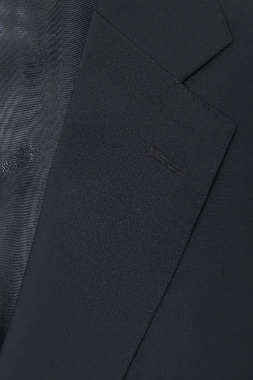 Slim Fit Microstructure Blazer