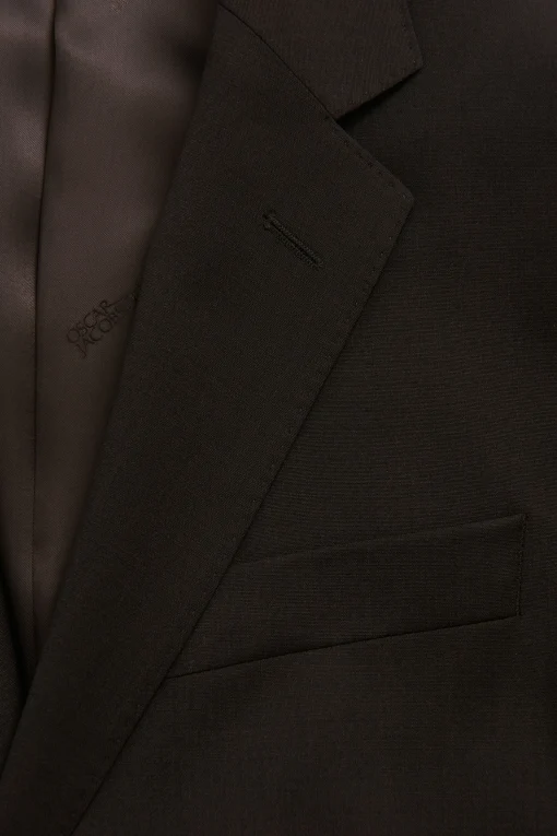 Slim Fit Microstructure Blazer